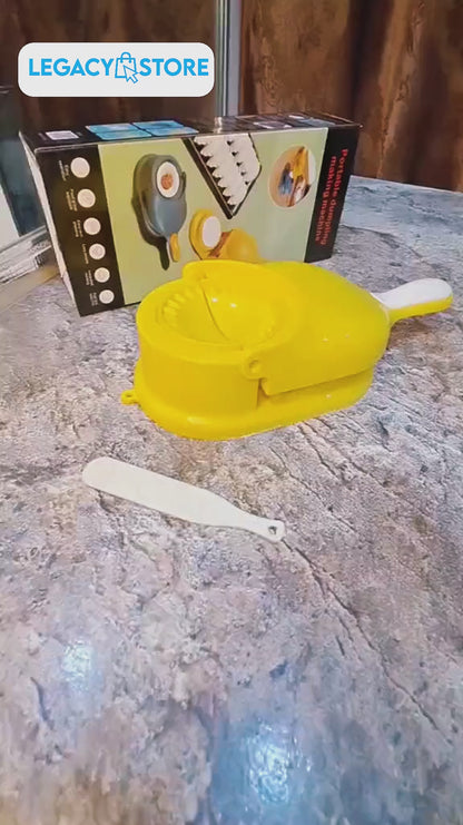Efficient 2 In 1 Samosa Maker Mold And Machine For Perfect Dumplings