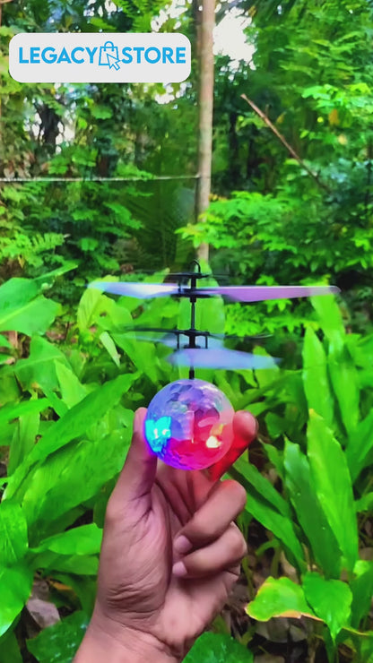 Flying Ball Suspended Helicopter Toy With Light