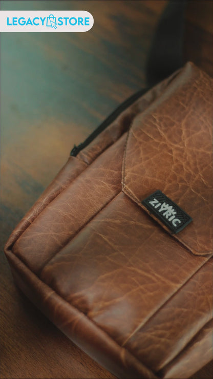 Ziyric Crossbody Shoulder Bag- Genuine Leather
