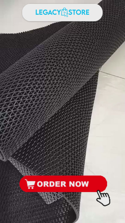 Non-Slip Drainage PVC Mat