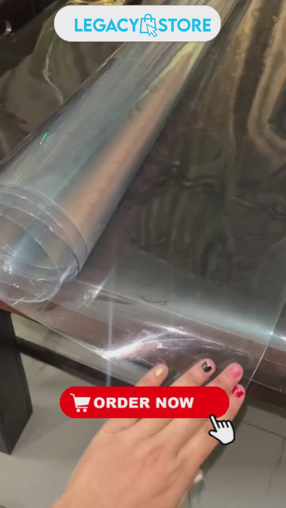 Transparent Waterproof Table & Furniture Protection Sheet