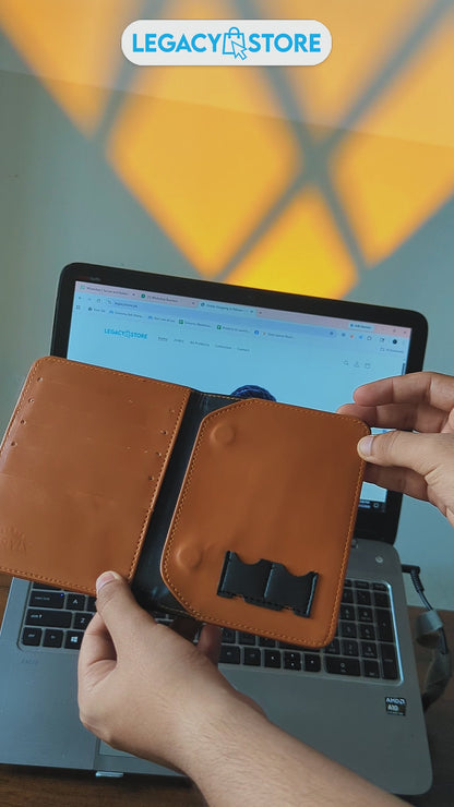 ZIYRIC Premium Leather Passport Holder & Wallet