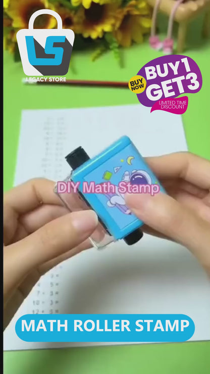 Roller Practice Number Stamp Tool Buy 01 & Get 01 Free