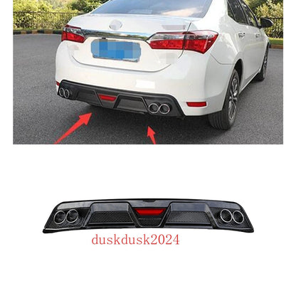 Toyota Corolla 2014-2018 ABS Rear Diffuser