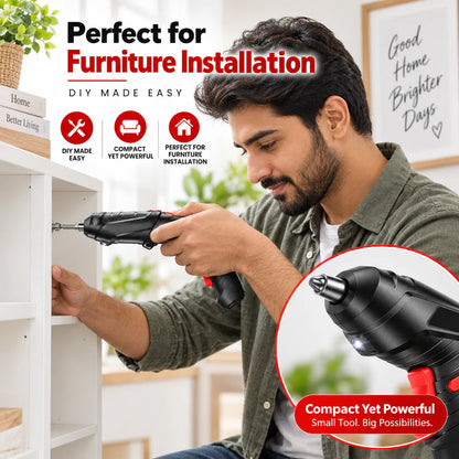 Electric Screw Driver Toolkit – compact cordless screwdriver